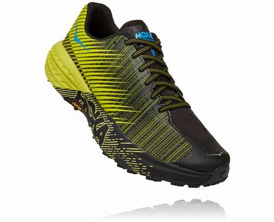 Hoka One One Evo Speedgoat Női Túracipő - Sárga/Fekete [H7801-849]